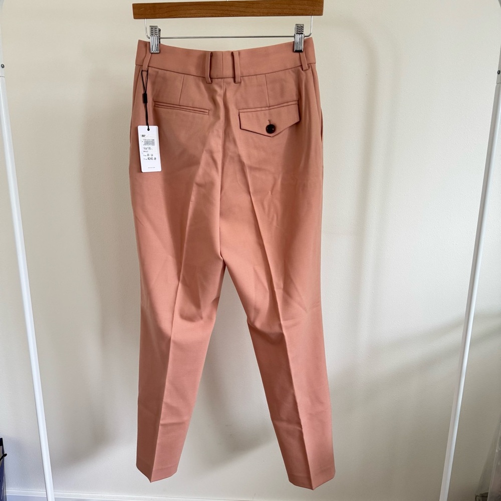 Reiss Coral Pink Tailored Women's Trousers - Picture 8 of 9
